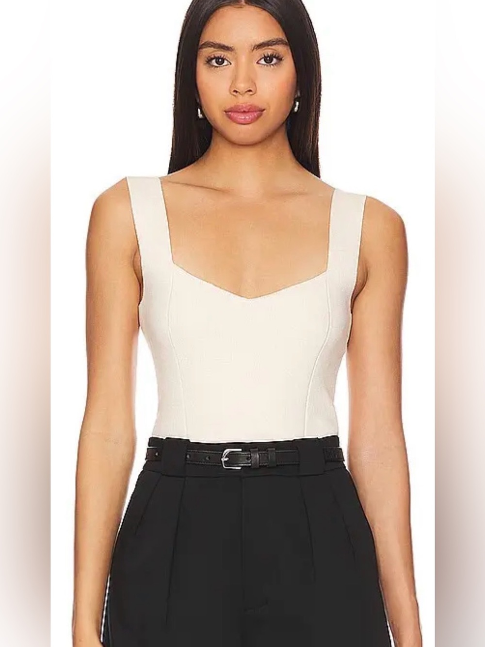 Rue Sophie Elys Bodysuit Beige Small